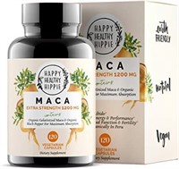 New sealed happy health Hippie maca capsules