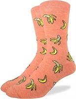 New Good Luck Sock Men's Banana Crew Socks