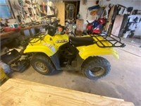 Suzuki Eiger Quad Runner w/front-mounted winch