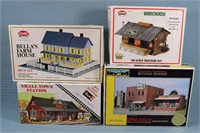 (4) Train Layout Model Kits