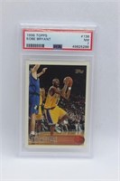 1996 Topps Kobe Bryant Rookie Card, PSA 7