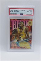 1996 Skybox Z-Force Kobe Bryant Rookie Card, PSA 8