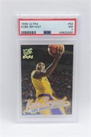 1996 Fleer Ultra Kobe Bryant Rookie Card, PSA 7