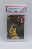 1996 Skybox Premium Kobe Bryant Rookie Card, PSA 6