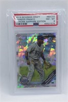 2019 Bowman Chrome Draft Wander Franco Rookie Card