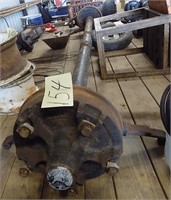 HOUSE TRAILER AXLE  WITH SPRINGS