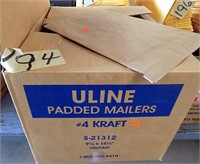 NEW BOX LOT OF PADDED MAILERS