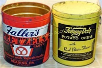 Large Tommy Dale, Faller's Tins