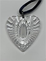 WATERFORD CRYSTAL HEART NECKLACE
