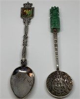 STERLING SILVER MEXICO SPOON MORE