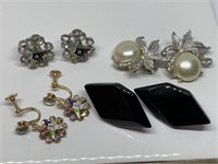 LOT OF EARRINGS ORDER OF THE EASTERN STAR MORE