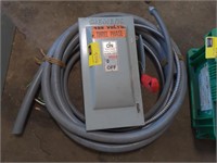 Industrial Electrical Switch and Wiring Cables