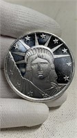 .999 1 oz Silver Round, Liberty Head Motif