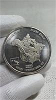 .999 1 oz Silver Round, 1982 Monex International