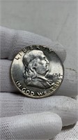 1963  Silver Franklin 1/2 Dollar
