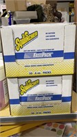 4 Boxes of Squenchers Drink Mix Single Serve Pouch