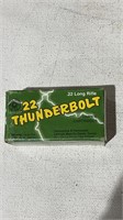 Full Box .22 Cal Long Rifle Thunderbolt Cartridges