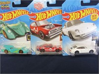 Lot of 3 New Hot Wheel Cars