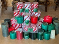 Large lot of candles NEW