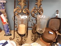 PR OF CANDLE WALL SCONCES