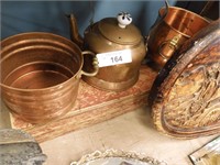LOT OF COPPER KITCHEN ITEMS