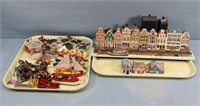 Large Lot of Train Layout Decorations