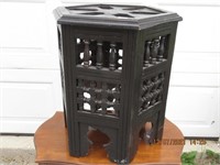 20" x15" Black End Table