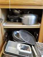 651- Cupboard Full Of Pots, Pans And More