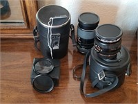 651- Sears 28mm & 135mm Camera Lenses