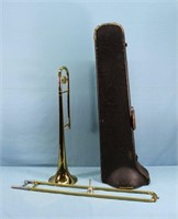 1919 Pan-American Brass Trombone w/ Case