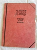 Book With Flying Eagle And Indian Head Pennies