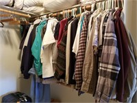 651- Large Lot Of Men's And Woman's Clothing