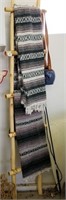 651- Southwest Style Wood Ladder And Blanket