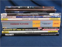 Large Set of 11 Video Gaming Guides Instruction
