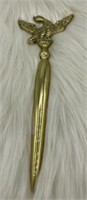 Williamsburg Brass Eagle Letter Opener, Vintage