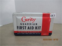 Curity First Aid Tin  1957
