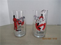 2 Gostbusters Glases  1989