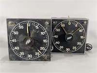 Two Darkroom Photo Timers
