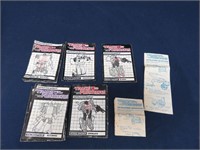 Lot of 6 Vintage Transformer Instruction Booklets