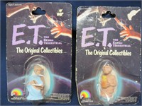 Lot of 2 E.T. Extra Terrestrial LJN Collectibles