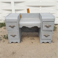 Antique Art Deco Waterfall Makeup Vanity