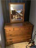 LOW  BOY MAPLE DRESSER