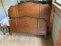 Vintage Full size head and foot board