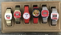 Colection of Coca-Cola quartz watches