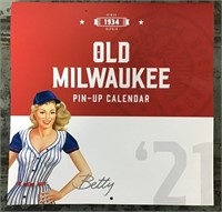 2021 Old Milwaukee Pin Up Calendar