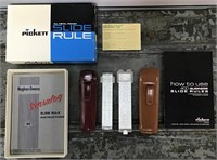 Slide rulers w/ manuals