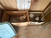 boxes of MISC dishes