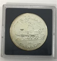 1981 Canadian Locomotive dollar