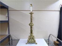 ALTER CANDLE STICK SOLID BRASS 12 X 40 TALL