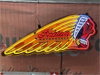 Superb INDIAN MOTOR CYCLES Light Up Neon Sign